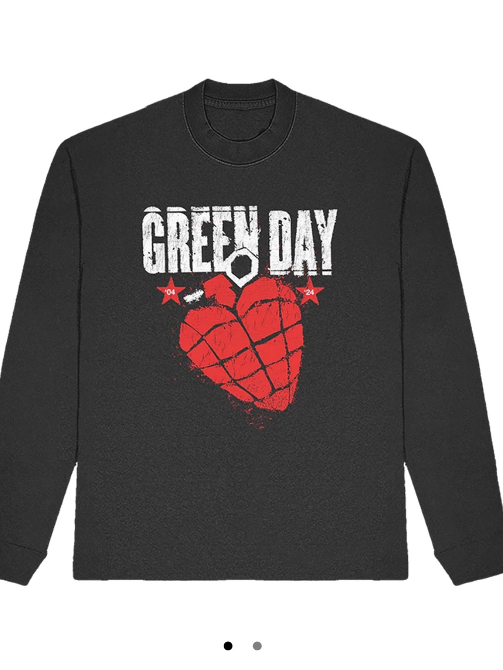 Green Day 20 Years of Idiot Longsleeve T-Shirt sz L